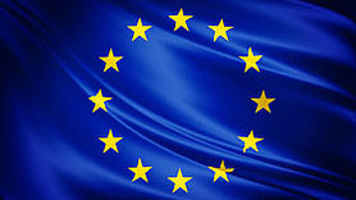 Flagge der Europäischen UNion
