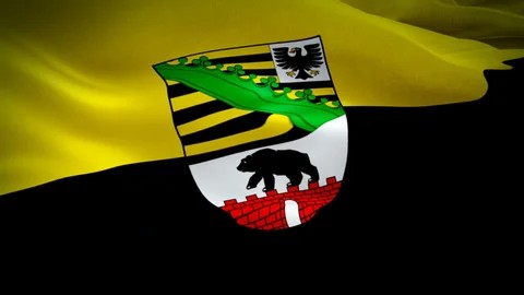 Flagge von Sachsen-Anhalt